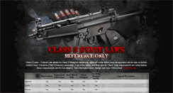 Desktop Screenshot of class3laws.com