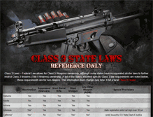 Tablet Screenshot of class3laws.com
